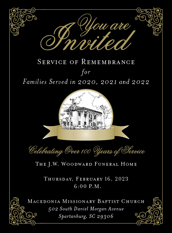 2023_Service of Remembrance_Invite